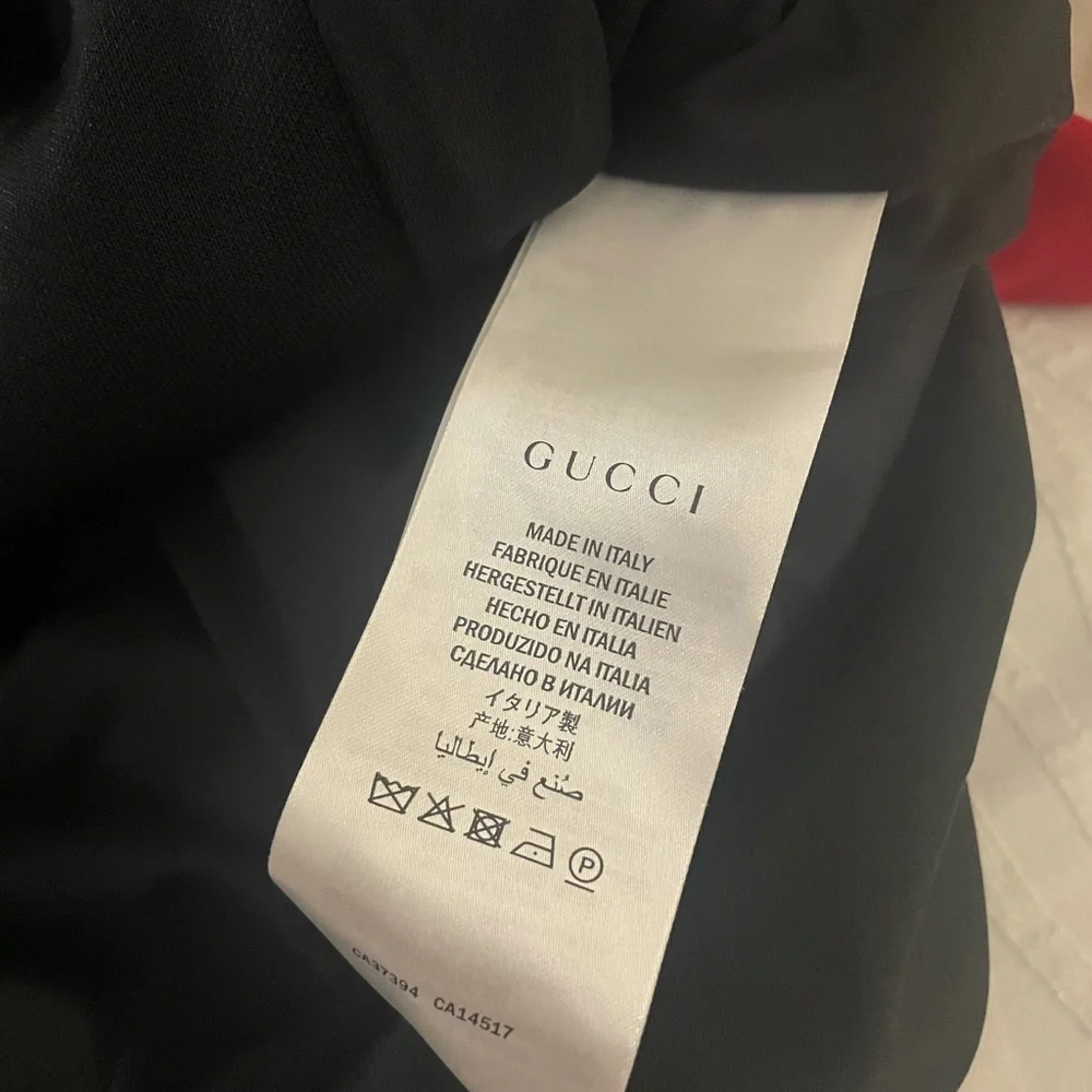 Gucci Chevron Red Stripe Track Jacket with Lyre Sz M - Picture 11 of 11